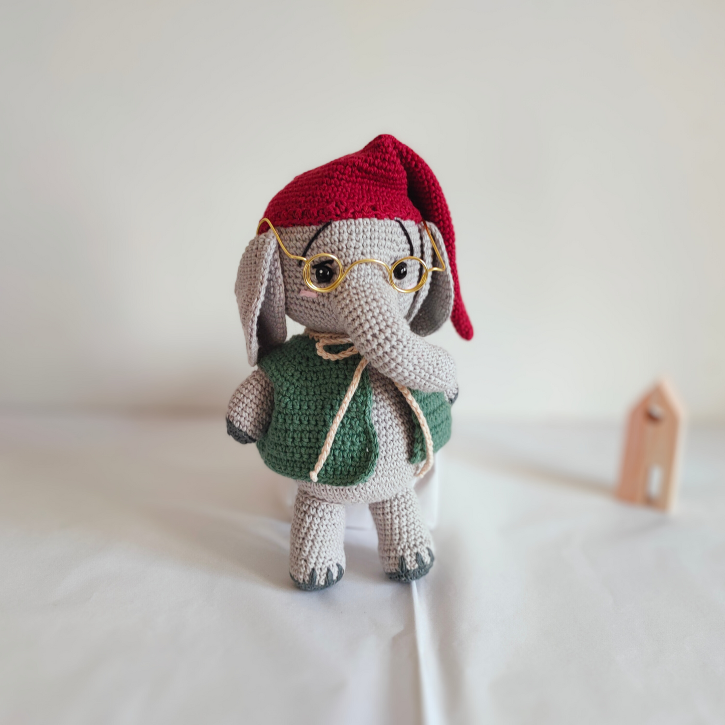 Eléphant amigurumi