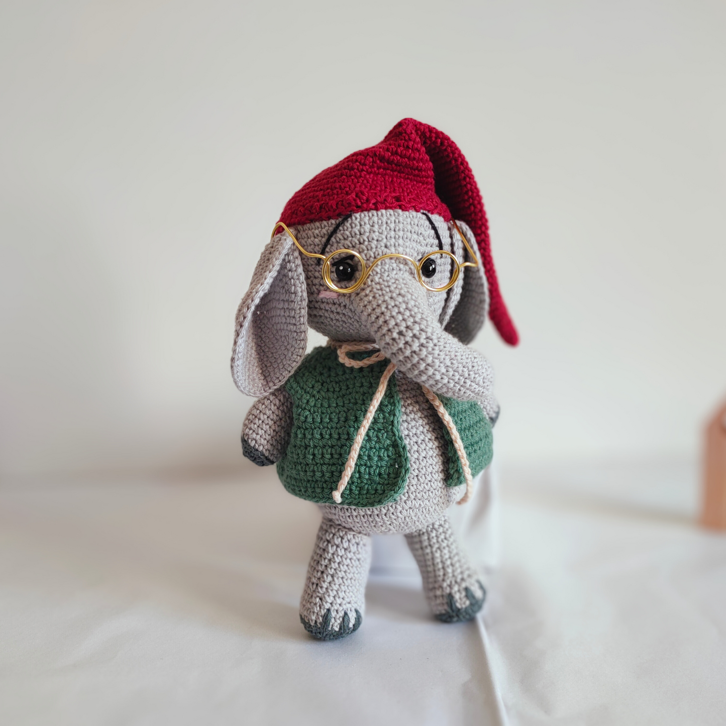 Eléphant amigurumi