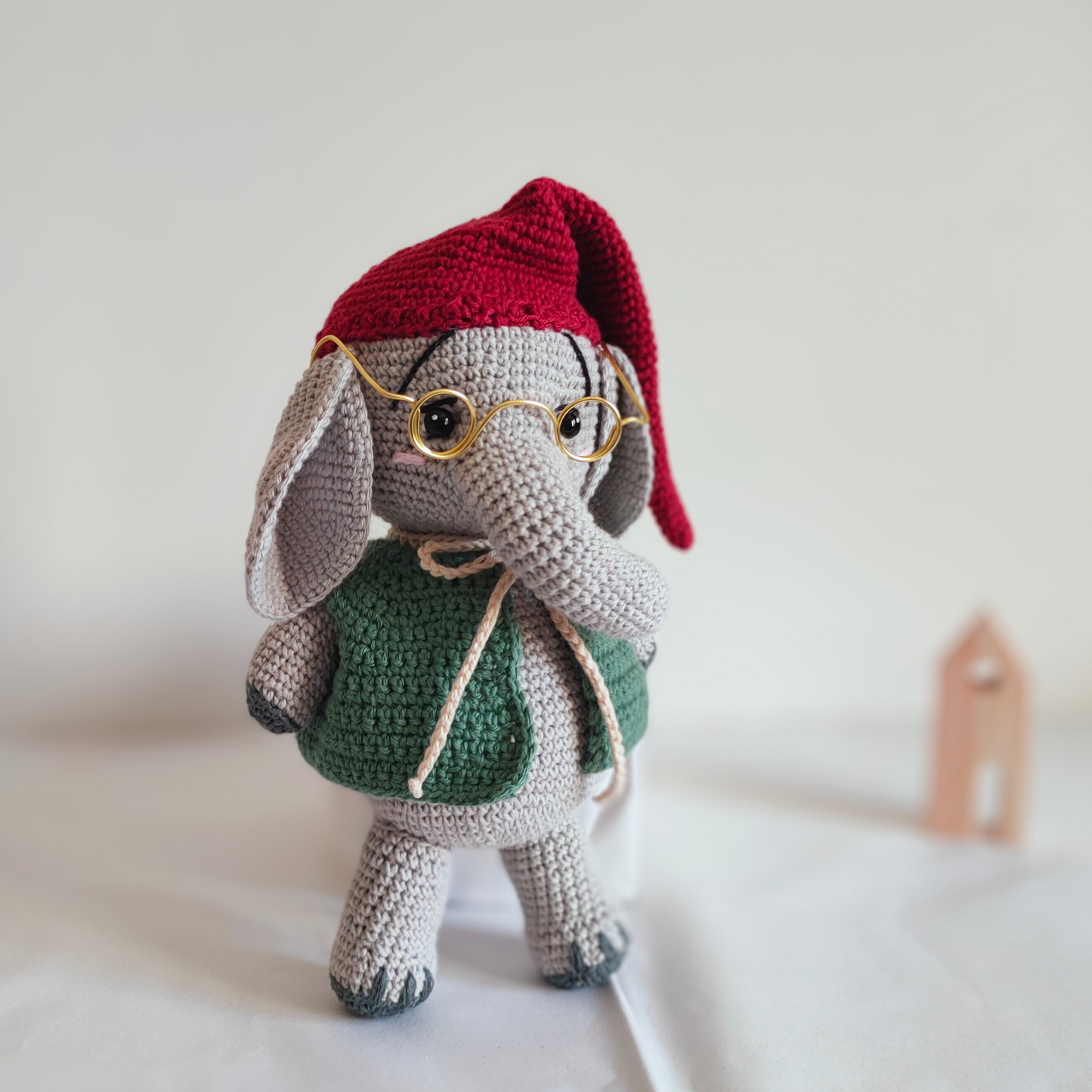 Eléphant amigurumi