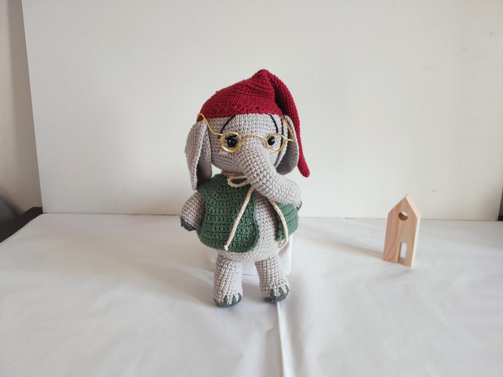 Eléphant amigurumi